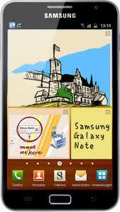 Смартфон Samsung Galaxy Note GT-N7000 Blue - Амурск