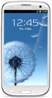 Смартфон Samsung Galaxy S3 GT-I9300 32Gb Marble white - Амурск